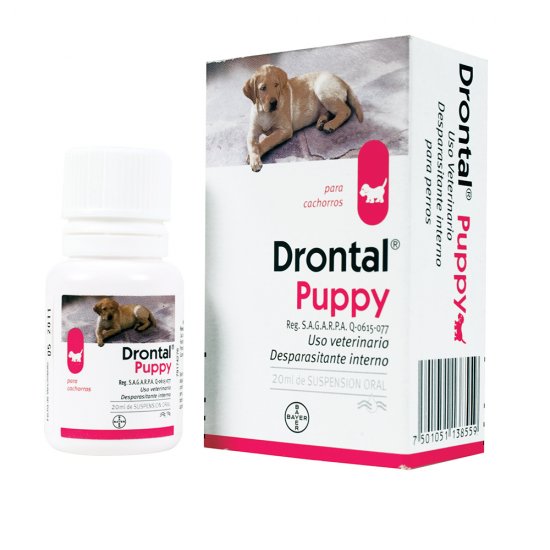 Drontal Puppy - Febantel and Pyrantel Pamoate 20 ml.